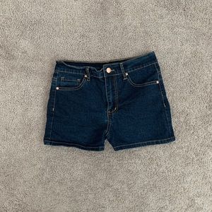 High waisted Denim Jean Shorts